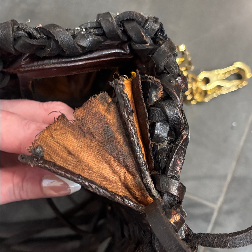 Vintage alligator repurposed Wallet - Picture 15 of 17